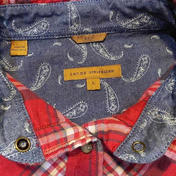 Jachs Girlfriend Western Flannel Shirt - Picture 2 of 8